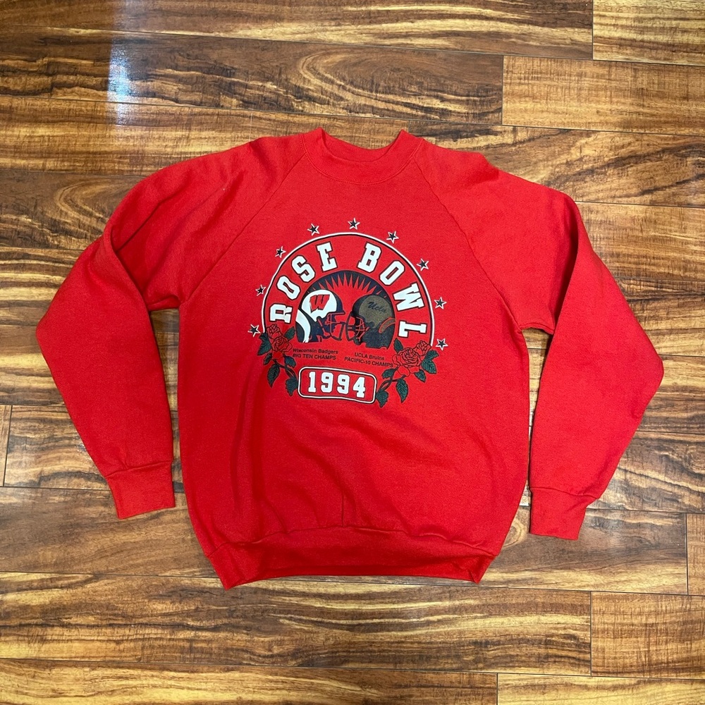 Vintage 1994 Wisconsin Badgers Rosebowl Sweatshirt